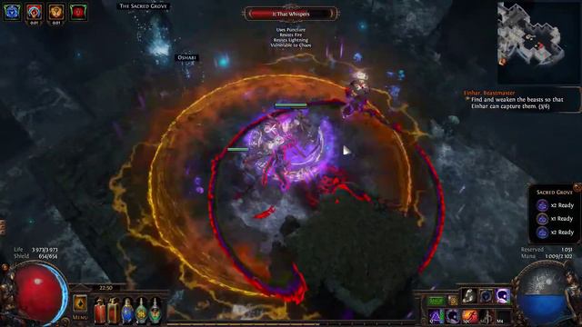 Easy farming Red Tier maps with 80c budget?! YEP. Bane Occultist starter build. [3.11] Harvest смотреть онлайн
