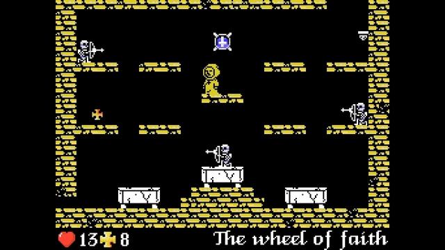 L'Abbaye des Morts (Retrodelux, 2020) MSX [755] Walkthrough Comentado смотреть онлайн