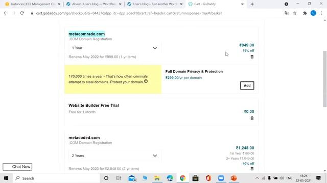 Best Hosting WordPress Website || On AWS || connecting with Domain || GoDaddy . смотреть онлайн
