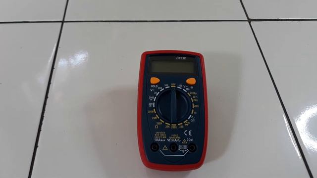 Digital Multimeter Voltage Tester DT33D Indonesia смотреть онлайн