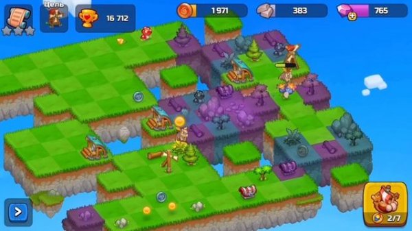 World Above: Cloud Harbor. Шаг за шагом