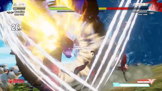 STREET FIGHTER 5 Online Fight - Necalli vs Fang - Super Combo Success смотреть онлайн