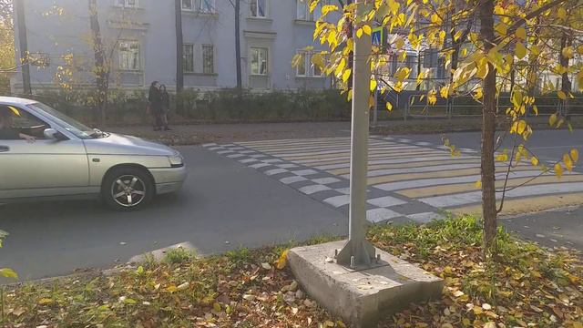 Лежачий полицейский пр.Победы Озерск смотреть онлайн