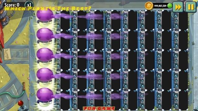 PvZ2 Challenge - All Plant's LV1 Using 1 Plant Food Vs 99 Speaker Gear -Which Plants Can Win? смотреть онлайн