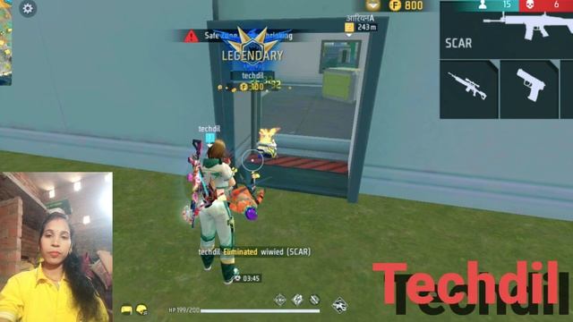 free fire BR renkd gameplay garela,? free fire best game video #freefire #minecraft смотреть онлайн