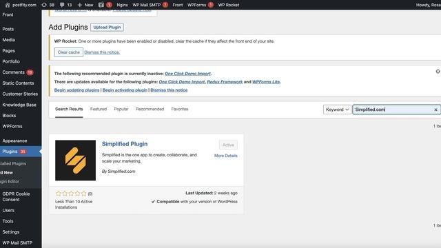 Integrate Wordpress.org to Simplified in 3 Easy Steps смотреть онлайн