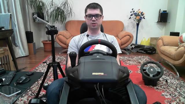 Обзор руля Logitech Momo Racing смотреть онлайн