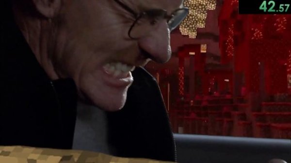 Walter White Speedruns Minecraft