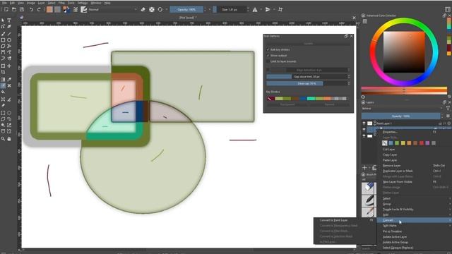 How to color your lineart in Krita - fastest way смотреть онлайн