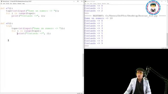 Clase 10 Python - Trabajando con "for" – Parte 2 смотреть онлайн