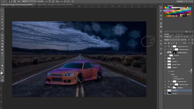 Photoshop Manipulation - GTR-R34 (Rocket League) смотреть онлайн