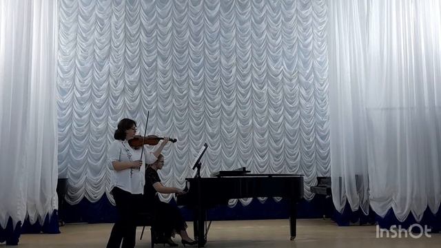 Зайцева Елена Х. Турина Соната для скрипки и фортепиано ор. 51 №1
