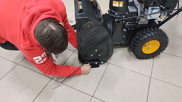 Снегоуборщик SGC 6000 Huter / Собрали и проверили в работе! смотреть онлайн