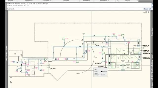 AutoCAD MEP 2010 - Interference Detection - Part 3 смотреть онлайн