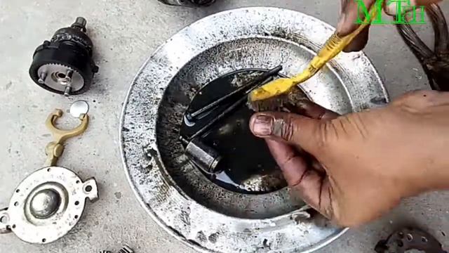 Starter cleaning | starter motor cleaning and service | how to clean the starter motor of daewoo смотреть онлайн