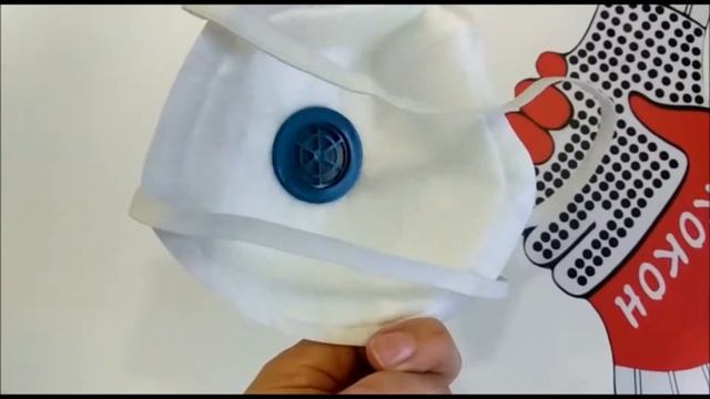 ПОЛУМАСКА ФИЛЬТРУЮЩАЯ РЕСПИРАТОР RUTEX® FFP2 NR D ФОРМОВАННАЯ С КЛАПАНОМ ВЫДОХА F2101 смотреть онлайн