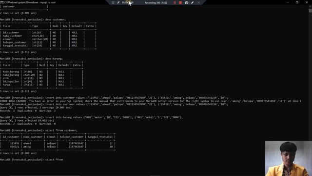 Membuat Database MySQL (cmd + localhost/phpMyAdmin) смотреть онлайн