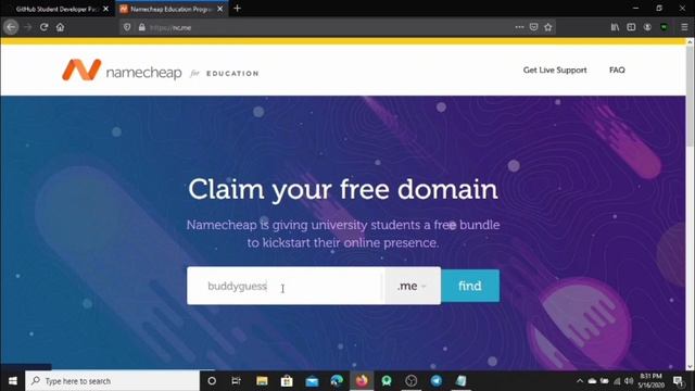 Free domain method without .edu mail || github student developer pack || Part - 2 смотреть онлайн