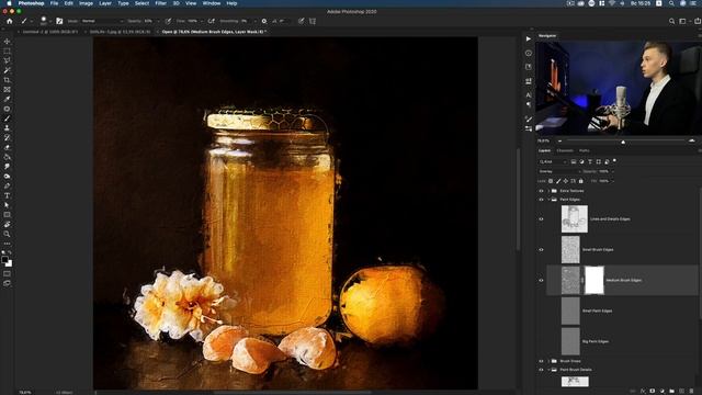 Невероятный Плагин Масляной Краски в Фотошопе! Преврати свое фото в картину. смотреть онлайн