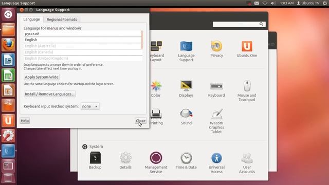 Установка и настройка языка в Ubuntu смотреть онлайн