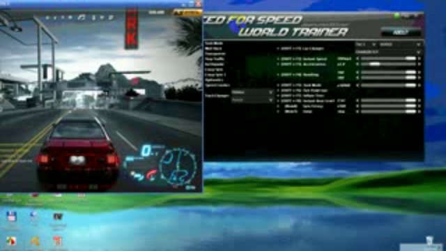 чит трейнер для Need For Speed World