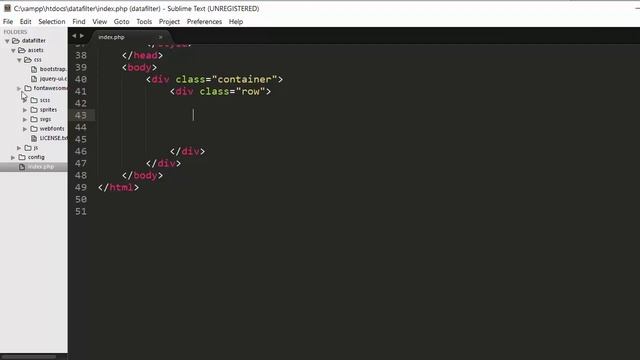 How to develop multi-filter and multi-search application using PHP MySQL AJAX and Bootstrap Part-1 смотреть онлайн