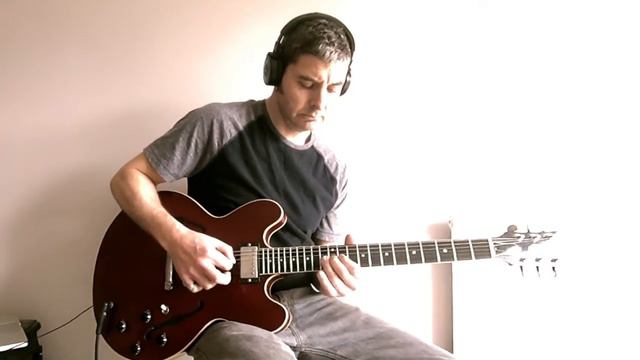 JTC Jam of the month - APRIL ( Harlem Blues ) 2nd attempt - GIBSON 335 guitar смотреть онлайн