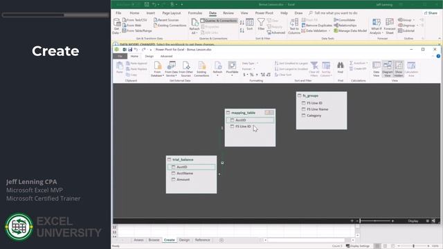 Excel Balance Sheet from Trial Balance with Power Query and Power Pivot смотреть онлайн