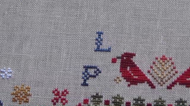 "Новогодний семплер" - от старта до готовой работы смотреть онлайн