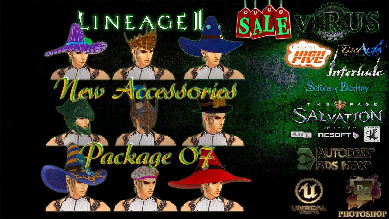 New Accessories Package 07. LINEAGE II. Any Chronicles ◄√i®uS►