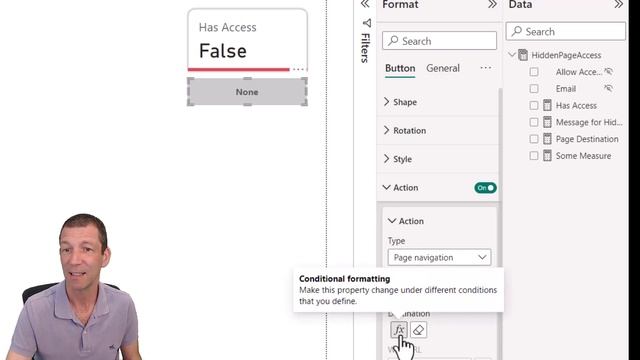 How to hide Power BI pages from specific people смотреть онлайн
