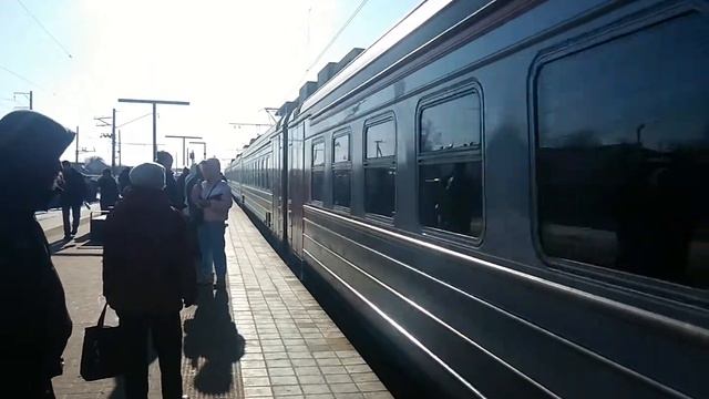 ЭД4М-0469 На станции Лобня смотреть онлайн