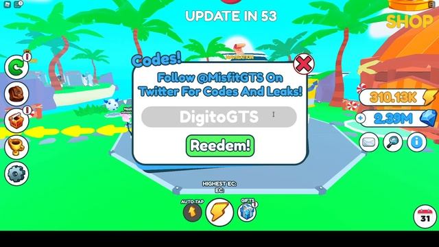 ALL NEW *SECRET* UPDATE CODES In ? Gym Training Simulator | Roblox ? Gym Training Simulator Codes смотреть онлайн