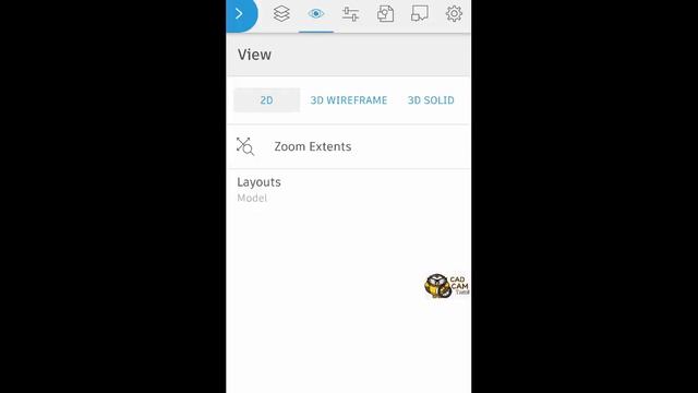 AutoCAD Mobile app | Menu смотреть онлайн