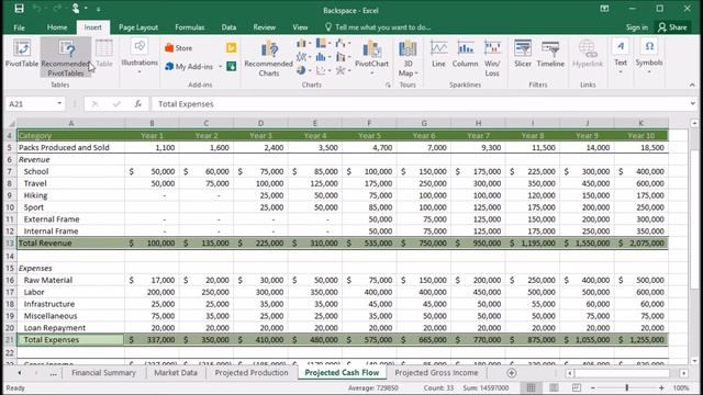 415 How to create a clustered column chart in Excel 2016 смотреть онлайн