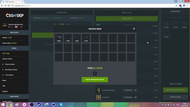 ПОДНЯЛ НОЖ!?СТАВКИ НА CSGODEP #11(со спонсором) смотреть онлайн