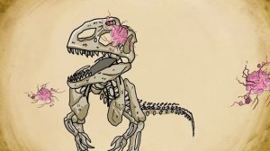 SCP-250 Скелет Аллозавра (Анимация SCP - Вещает Детектив Войд)