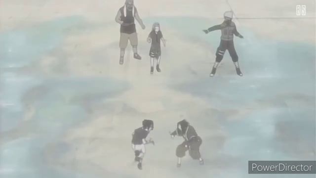 Клип Наруто : ?битва с забудзей и Хаку?