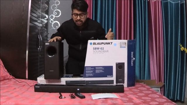 [UNBOX] Blaupunkt SBW-02 100Watts Wired Dolby Bluetooth Soundbar Speaker with Subwoofer and HDMI AR смотреть онлайн