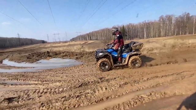 CFMOTO CFORCE 600 на весенней покатушке