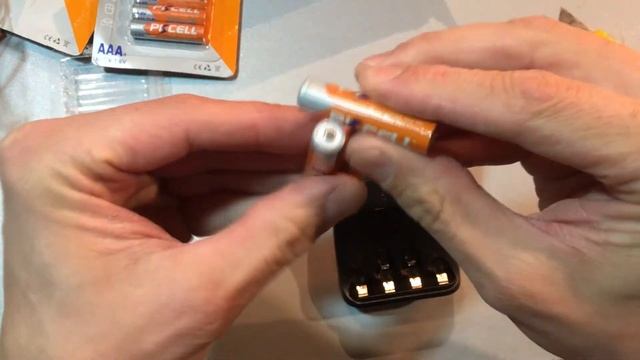 Никель-цинковые аккумуляторы и зарядное устройство из Китая. смотреть онлайн