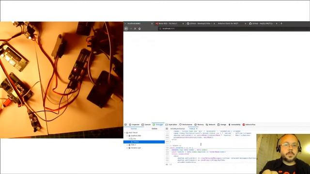 PART 5 : Coding a web UI to control sensors & actuators with MQTT смотреть онлайн