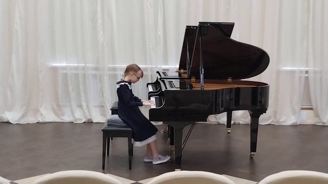 И. Парфёнов "Мазурка" оп.10, ми-минор. Исполняет Солодовникова Полина, 10 лет. смотреть онлайн