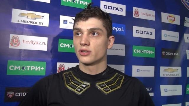 Интервью Николая Прохоркина после матча "Витязь" - ЦСКА (1:4) смотреть онлайн