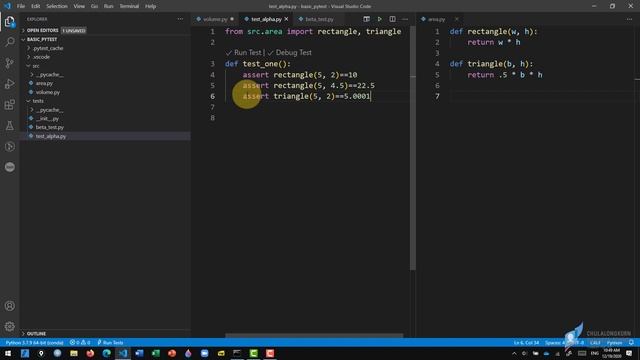 สอน Python: การทำ unit test ด้วย pytest ตอนที่ 1 смотреть онлайн
