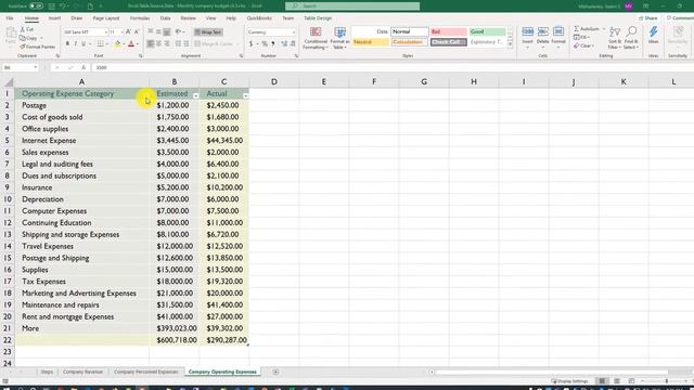 How to Take Full Advantage of Excel Tables: Tutorial for Beginners смотреть онлайн