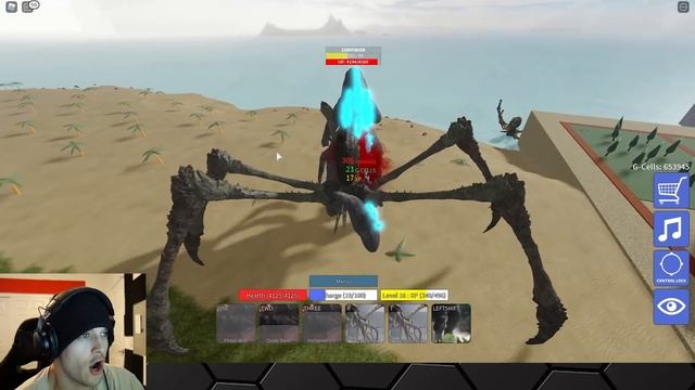 NEW Scylla vs Entire GODZILLA SERVER! - Godzilla Roblox смотреть онлайн