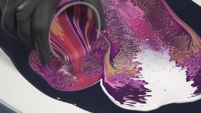 Rivers of Love ✨️ Magical Acrylic Wanderlust Pour with Breathtaking Colors! смотреть онлайн