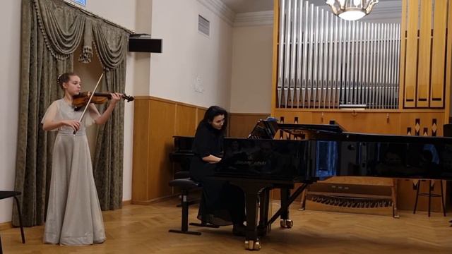 Анисья Копысова, скрипка, Фриц Крейслер, "Прекрасный розмарин" смотреть онлайн