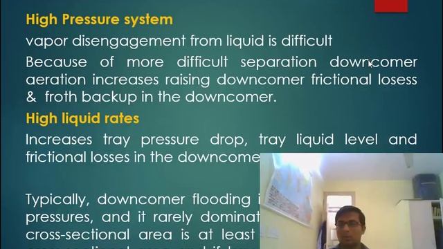 Part 3 - Flooding in distillation Column: Downcomer Backup flooding and downcomer choke flooding смотреть онлайн